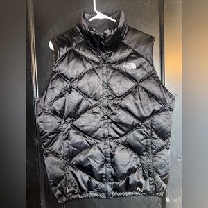 The North Face Black 550 Down Vest